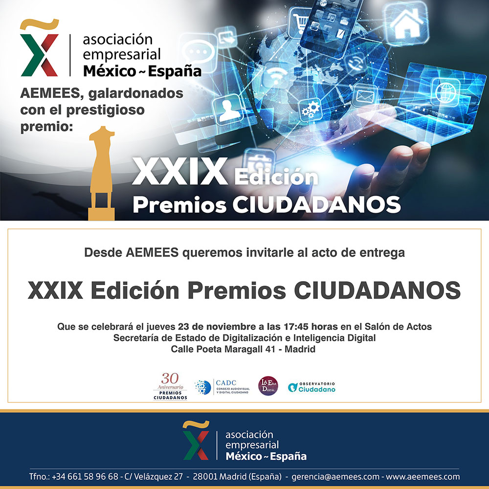 XXIX Edición Premios Ciudadanos