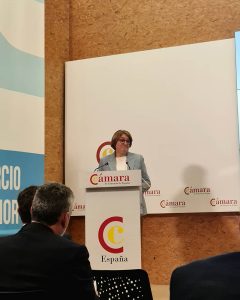 Directora cámara de comercio de Madrid